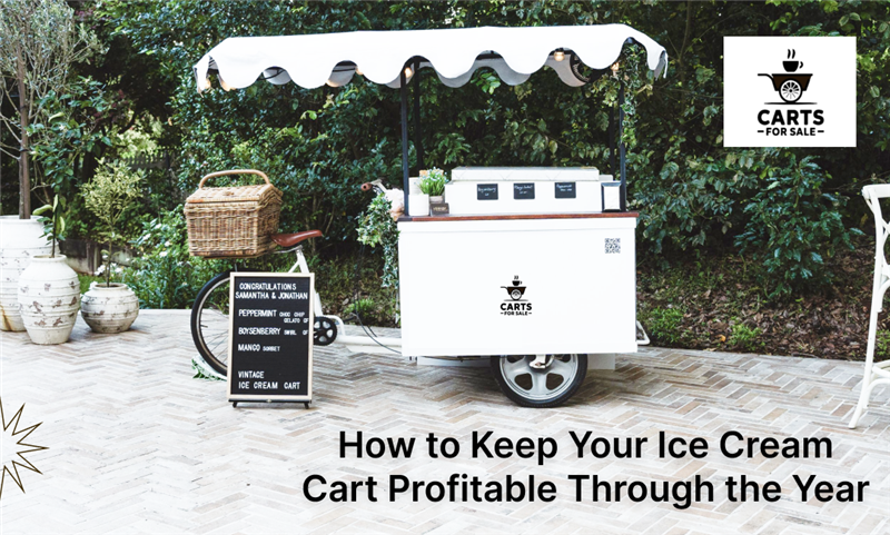 ice cream carts for sale