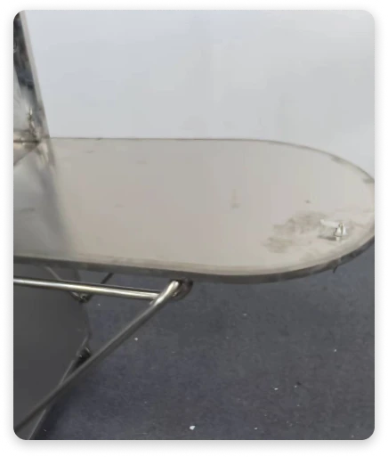 Stainless cart shelf